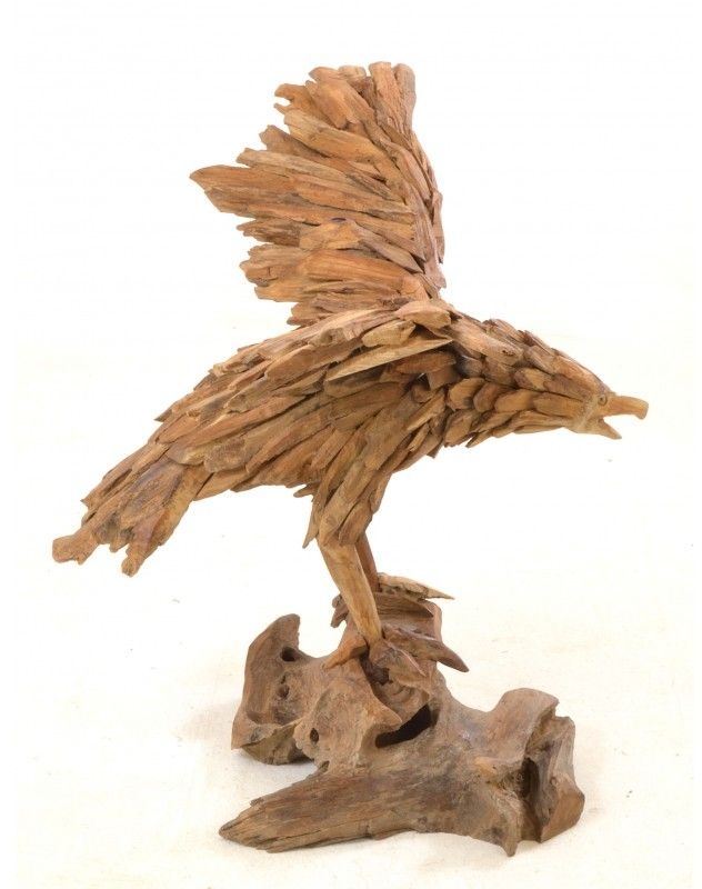 Product photograph of Ancient Mariner Small Driftwood Eagle from Choice Furniture Superstore.